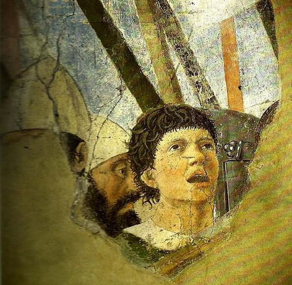 Piero della Francesca the legend of the true cross, detail Sweden oil painting art